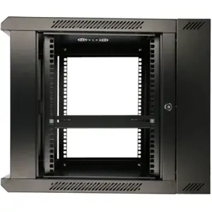 Armário bastidor (Rack) 19'' de Dupla Secção p/ parede 12U 600×(600+150)×640mm