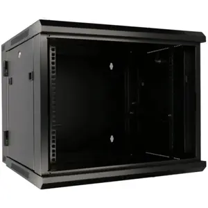 Armário bastidor (Rack) 19'' de Dupla Secção p/ parede 12U 600×(600+150)×640mm