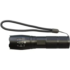 Lanterna LED c/ zoom em alumínio 10W 200lm - 3x AAA