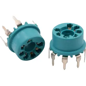 Suporte de válvula p/ PCB - 7 pinos