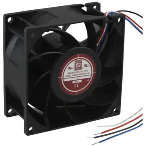 Ventoinha 80x80x35mm 48VDC 0.3A 14W - 4 Fios