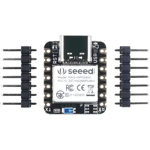 Microcontrolador Seeed Studio XIAO nRF52840 c/ Bluetooth 5.0/BLE, NFC e carregamento de bateria