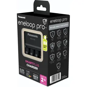 Carregador para 1-4 baterias AA e AAA + 4xAA 2500mAh
