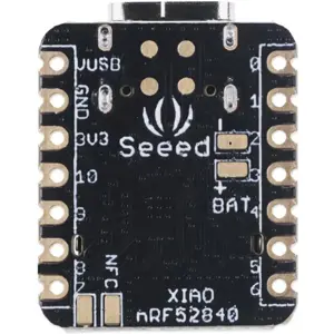 Microcontrolador Seeed Studio XIAO nRF52840 Sense c/ Bluetooth 5.0/BLE, NFC, carregamento de bateria, IMU e microfone