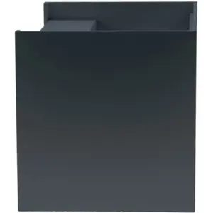 Aplique Cubo de parede LED COB 230V 2x3W 360lm CCT c/ abas orientáveis IP54 - Cinzento