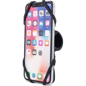 Suporte universal de telemóvel (4'' - 6'') em borracha para bicicleta/mota