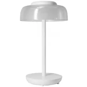 Candeeiro de mesa 3W 220lm 3000K a bateria 1800mAh - IP54 - Branco