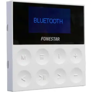 Kit de altifalantes amplificados de embutir 6'' 2x15W c/ Bluetooth+FM