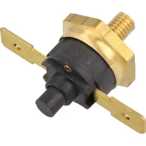 Termostato universal fixo NC 90ºC 16A rearmável - terminais horizontais