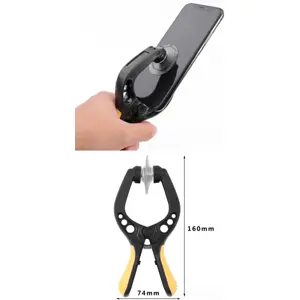Alicate abridor/separador de ventosa para pantallas de dispositivos móviles