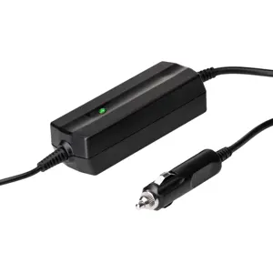 Fonte de alimentação c/ ficha isqueiro 12VDC > 19.5V 3.33A 65W - 4.5x3.0mm + PINO (HP)