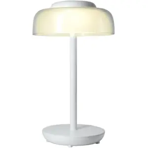 Candeeiro de mesa 3W 220lm 3000K a bateria 1800mAh - IP54 - Branco