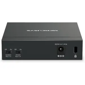 Switch 5P (4PoE+) Gigabit 10/100/1000Mbps 65W