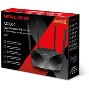 Router Wi-Fi 6 Dual-Band AX3000 (2402+574 Mbps)