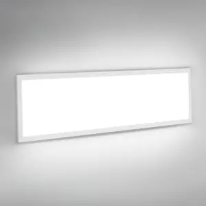 Painel LED retangular de superfície/encastrável 230V 36W 3800lm 4000K 1195x295x27mm