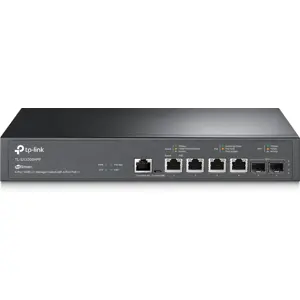 Switch 4P (4PoE++) + 2 SFP+ 10Gbps Gerenciável Jetstream L2+, montável em Rack