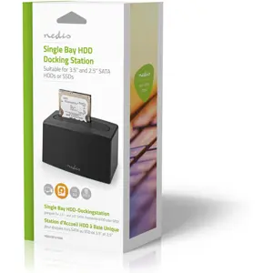 Docking station para 1 disco rigido 2.5/3.5 SATAIII USB 3.0