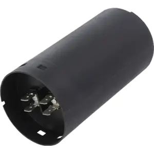 Condensador para motor 267uF 250V Ø52x105mm - c/ terminais 6.3mm e parafuso M8