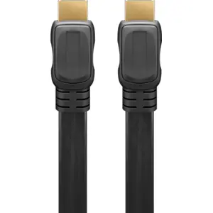 Cable Flat HDMI c/ Ethernet 4K@60Hz - 1m