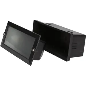 Luminária de embutir de parede E27 IP54 -  preto