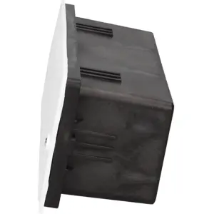 Luminária de embutir de parede c/ grelha E27 IP54 - branco