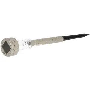 Candeeiro LED solar de jardim com estaca tipo pedra 1.2V 6000-8500K