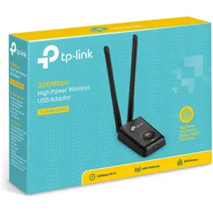 Adaptador USB inalámbrico N 300 Mbps de alta potencia