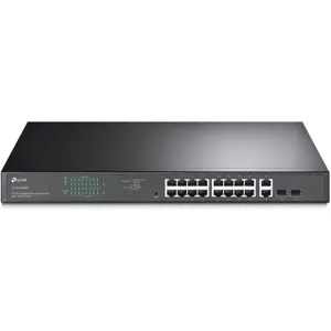 Switch 18P (16PoE+) + 2 SPF Gigabit Easy Smart - montável em Rack