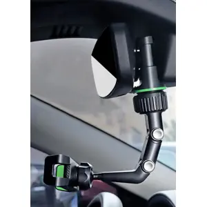 Suporte universal de telemóvel para espelho retrovisor de automóvel