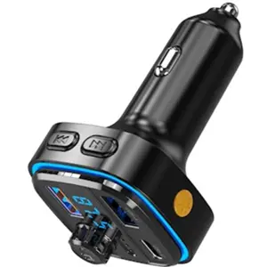 Transmissor FM mãos-livres bluetooth  c/ USB-C 3.1A