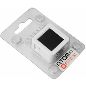 Controlador de IoT programável ATOMS3 c/ display LCD de 0.85'', Wi-Fi, BLE e IMU