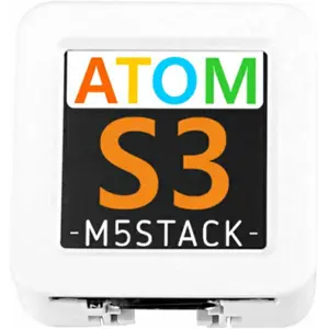 Controlador de IoT programável ATOMS3 c/ display LCD de 0.85'', Wi-Fi, BLE e IMU