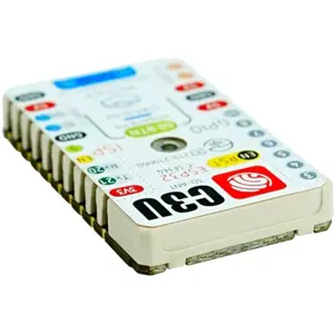M5Stamp C3U Mate com barras de pinos macho e fêmea