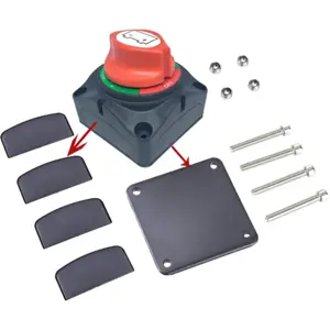 Corta-corrente / Selector de baterias 12V/48V 200A (4 posições)