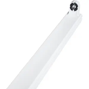 Armadura industrial simples p/ lâmpada LED T8 150cm (unilateral)