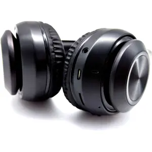 Auscultadores Headphones On-ear c/ rádio sem fios Bluetooth v5.0 recarregável