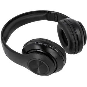 Auscultadores Headphones On-ear c/ rádio sem fios Bluetooth v5.0 recarregável