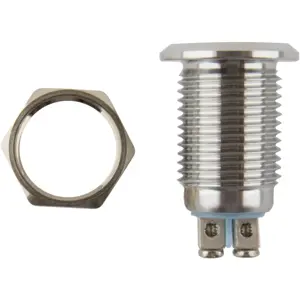 Indicador LED 6..24VDC Ø12mm (M12) IP67 - azul