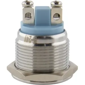 Indicador LED 6..24VDC Ø19mm (M19) IP67 - azul