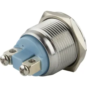 Indicador LED 6..24VDC Ø19mm (M19) IP67 - azul