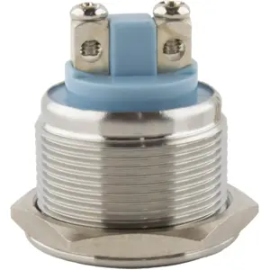 Indicador LED 6..24VDC Ø22mm (M22) IP67 - blanco