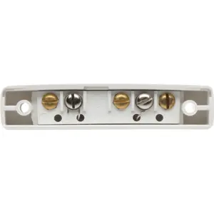 Interruptor magnético Reed Switch SPST NO 20V 20mA  67x14x12mm - branco