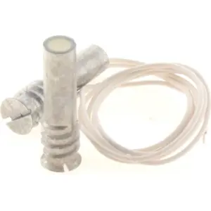 Interruptor magnético Reed Switch p/ madera SPST NO 20V 20mA Ø8.6x36mm - tornillo de aluminio