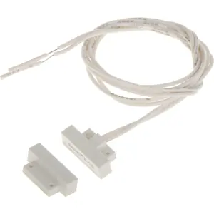 Interruptor magnético Reed Switch Lateral Mini SPST NO 100V 500mA 17x8x4mm - Branco