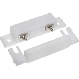 Interruptor magnético Reed Switch SPST NO 100V 500mA 64x13x19mm - Branco
