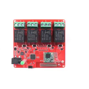 Módulo de 4 relés 277V 10A controláveis por LoRa