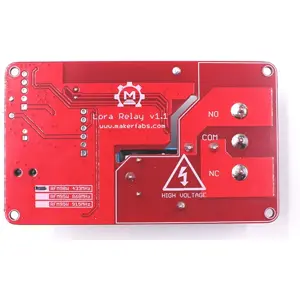 Módulo de 1 relé 250V 30A controlável por LoRa