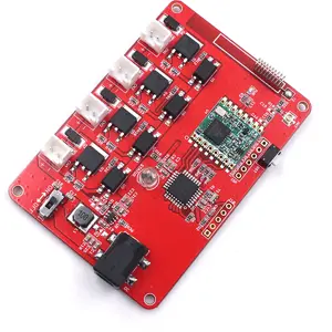 Módulo controlador de 4 canais MOSFET 24V/2A com LoRa (RFM95W + Atmega328P)