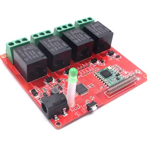 Módulo de 4 relés 277V 10A controláveis por LoRa