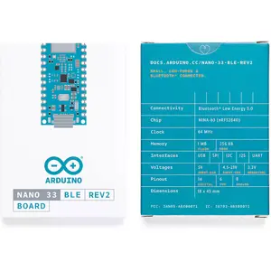 Microcontrolador Arduino Nano 33 BLE Rev2